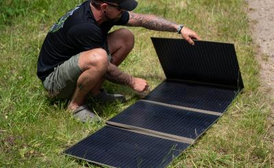 Solar Panel Kit,Solar Charger,Foldable,bait boat,power bank,outdoor power,bank life,camping