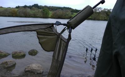 landing net, dip net, tuck net, brail net, spoon net, carp fishing, bait boat, bite alarm